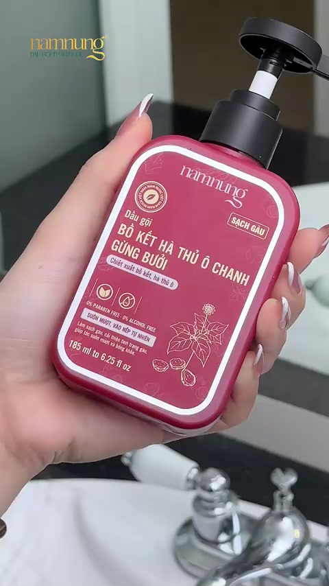 Dầu Gội Giảm Gàu Nấm Ngứa Da Đầu Thảo Dược NAMNUNG Giảm Gàu Mảng Không Gây Khô Tóc 185Ml | BigBuy360 - bigbuy360.vn