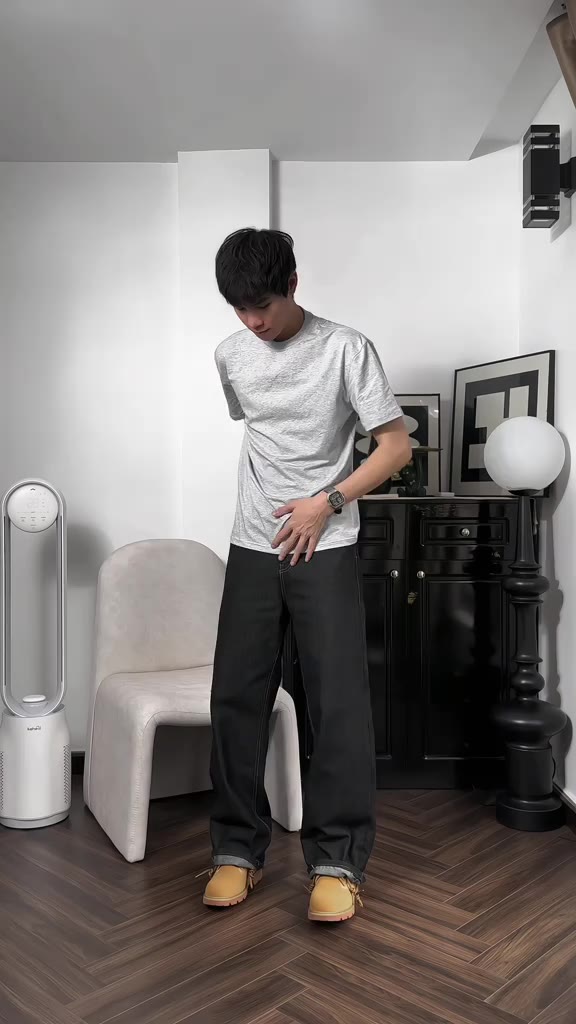 Quần Jeans Retro 𝐂𝐎𝐎𝐋𝐂𝐑𝐄𝐖 Quần Kiểu Dáng Rộng Unisex Nam Nữ QTD053 | BigBuy360 - bigbuy360.vn