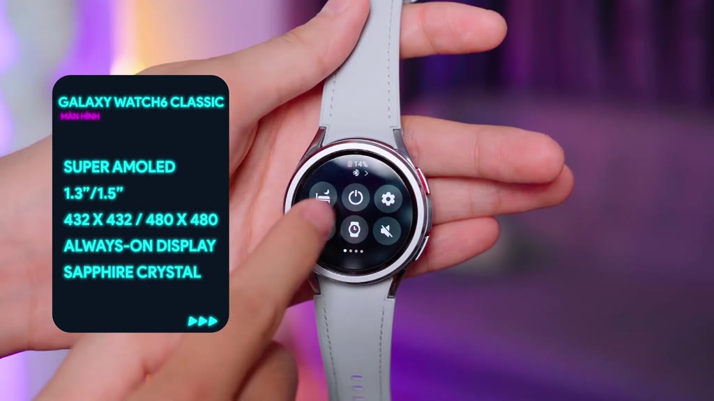 Đồng hồ thông minh Samsung Galaxy Watch 6 Classic 43mm bản GPS/LTE (esim) | BigBuy360 - bigbuy360.vn