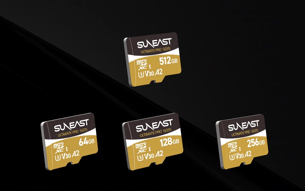Thẻ nhớ SDXC SunEast V30 128GB | 256GB | 512GB S225 Series – Tốc độ đến 208MB/s, quay video 4K, bảo hành 5 năm | BigBuy360 - bigbuy360.vn