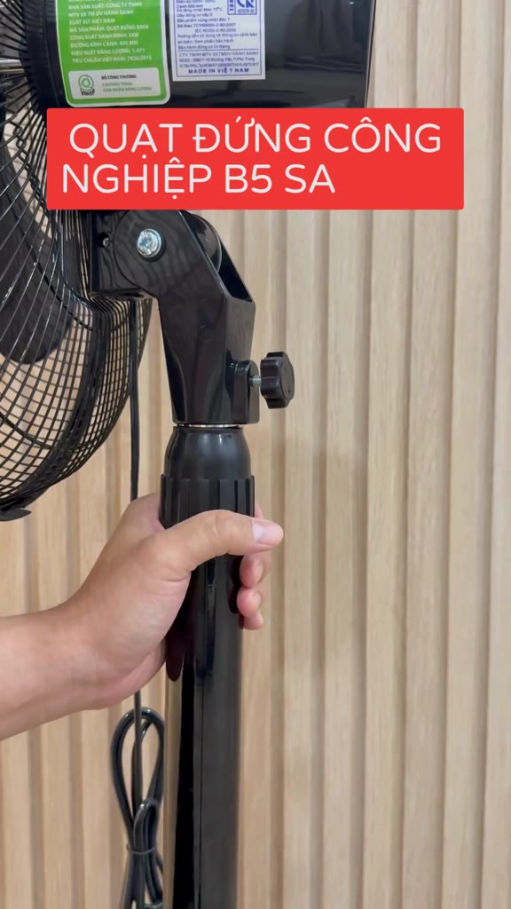 Quạt Đứng Công Nghiệp B5 Sankyo 65W – Động Cơ Motor Dây Đồng – Cỡ Lớn 18 Inch | BigBuy360 - bigbuy360.vn
