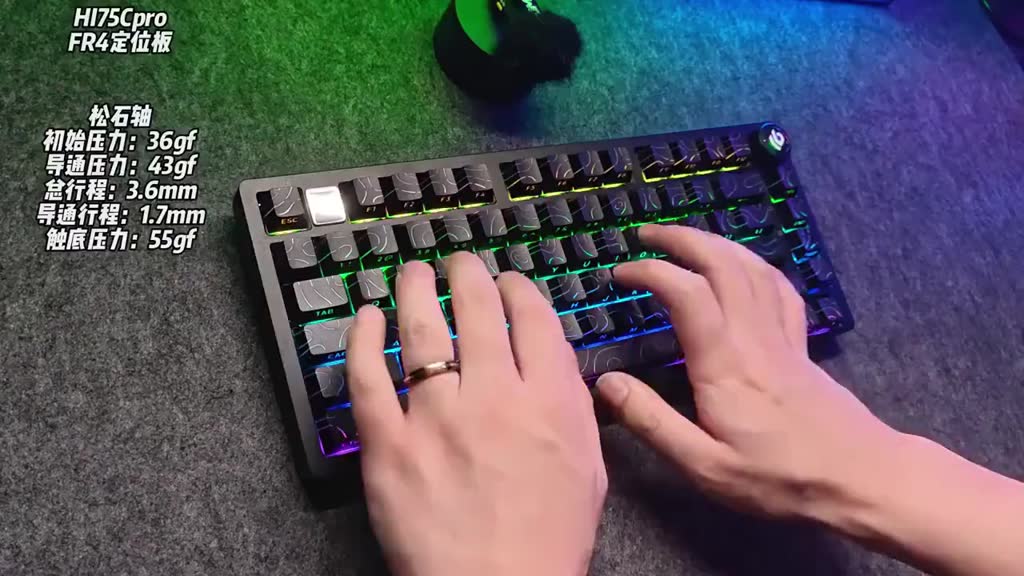 Bàn phím cơ không dây Leobog Hi75C - Case nhôm - LED RGB mạch xuôi, có núm xoay và app tùy chỉnh | BigBuy360 - bigbuy360.vn