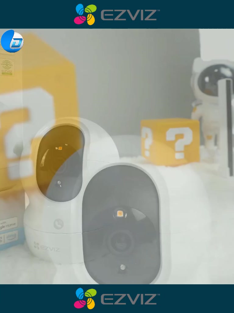 Camera wifi Ezviz CP1 PRO thông minh 2MP 3MP 4MP chính hãng, đàm thoại, xoay 360 | BigBuy360 - bigbuy360.vn