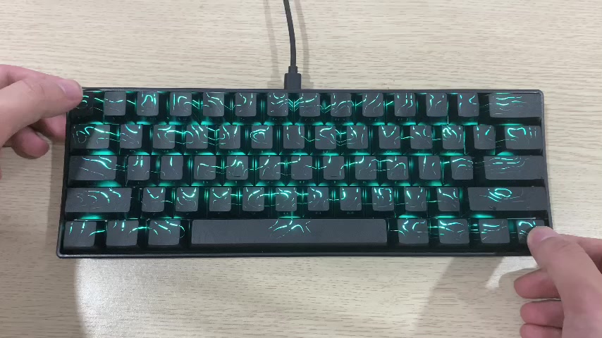 NEW Bàn phím cơ có dây Gaming K61 LED RGB hỗ trợ chơi game | BigBuy360 - bigbuy360.vn