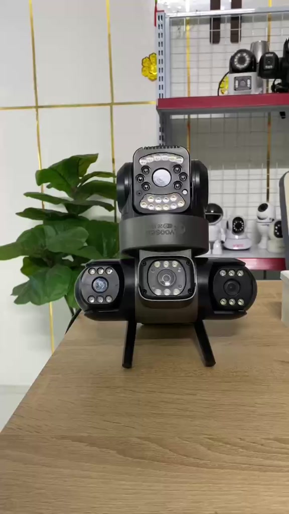 CAMERA WIFI YOOSEE NGOÀI TRỜI 4 MẮT 3 KHUNG HÌNH-1 MẮT ĐIỀU KHIỂN XOAY-1 MẮT TRỢ SÁNG-2 MẮT XOAY TAY | BigBuy360 - bigbuy360.vn