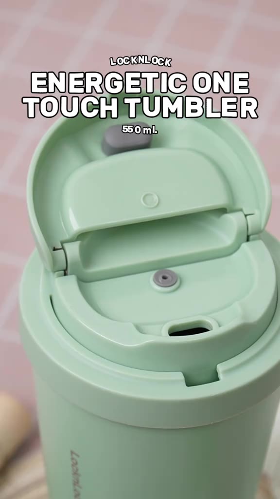 Ly giữ nhiệt LocknLock 550ml Xanh Mint LHC3249MIT, Hàng chính hãng, inox 316, độc quyền - JoyMall | BigBuy360 - bigbuy360.vn