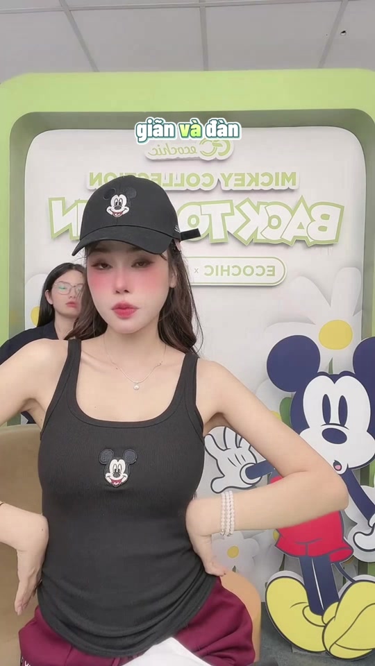 Áo Ba Lỗ MICKEY ECOCHIC Chất Liệu Cotton Gân Thoáng Mát Mềm Mịn Hàng Chính Hãng Bản Quyền Disney TT014 | BigBuy360 - bigbuy360.vn
