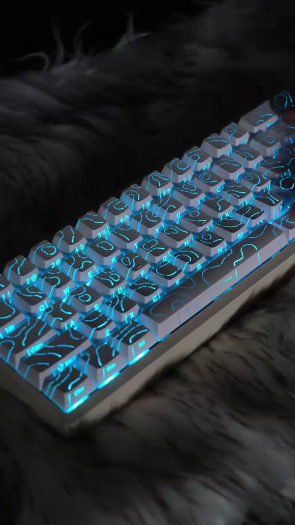 (NEW- SẴN )Keycap Contour - Keycap Topographic Mạch Xuôi - Keycap Xuyên LED | BigBuy360 - bigbuy360.vn