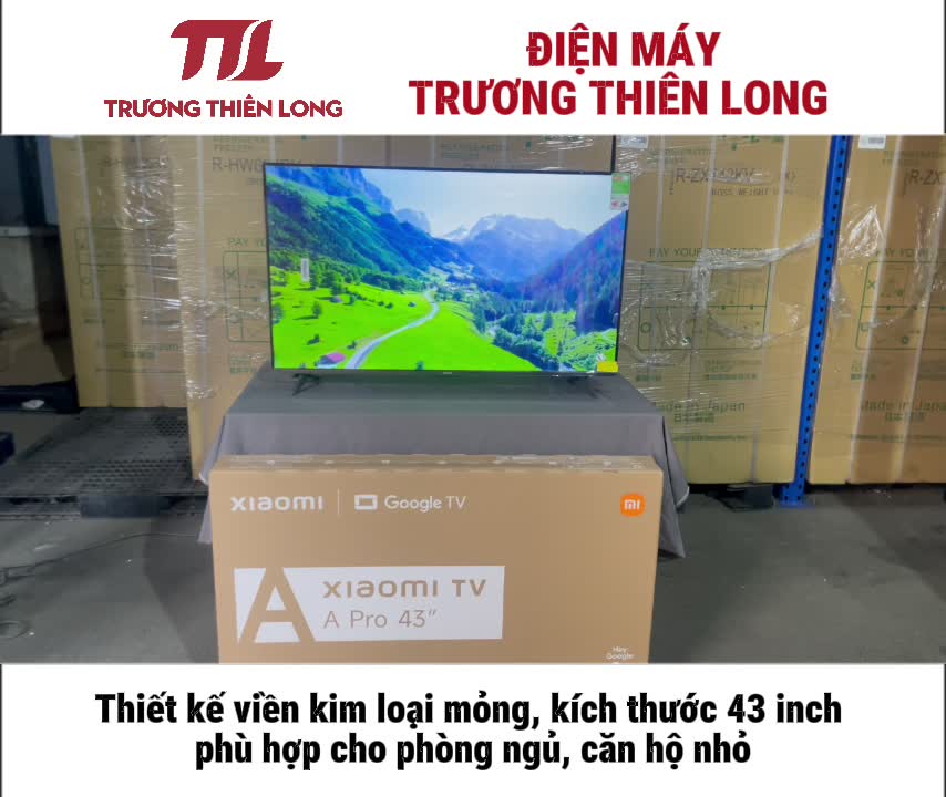 Google Tivi QLED Xiaomi A Pro 4K 55 inch L55MB-APSEA - PRO L55MB-APSEA [TOÀN QUỐC] | BigBuy360 - bigbuy360.vn