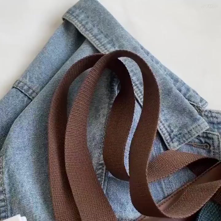 Túi tote vải nữ nhẹ phong cách Hàn Quốc túi đeo vai thời trang vintage đi chơi dung tích lớn | BigBuy360 - bigbuy360.vn