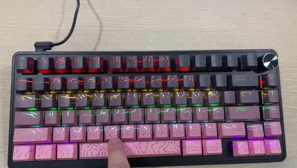 Bàn phím cơ có dây Q82 V9 red switch hotswap 3pin mạch ngược, nhiêuchế độ led đa chức năng chơi game, làm việc văn phòng | BigBuy360 - bigbuy360.vn