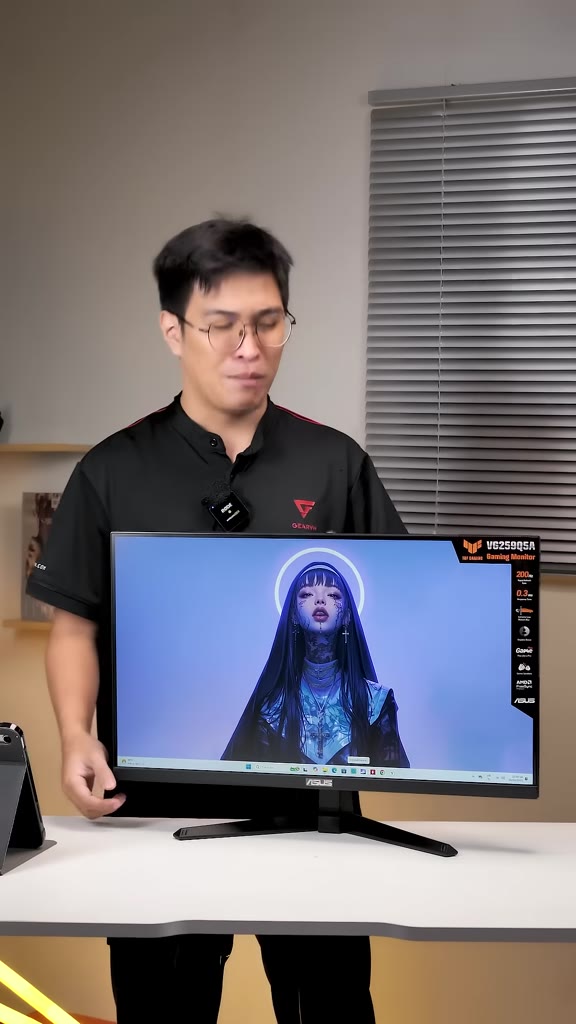 Màn Hình ASUS TUF Gaming VG259Q5A 25inch 200Hz Fast IPS 0.3ms GtG ELMBSync FHD Loa New - Hàng Chính Hãng Bảo Hành 3 Năm | BigBuy360 - bigbuy360.vn