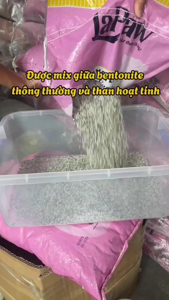 laPaw Cát vệ sinh cho mèo than hoạt tính cao cấp siêu vón cục, siêu khử mùi, thơm lâu, ít bụi 8L/10L/15L/20L | BigBuy360 - bigbuy360.vn