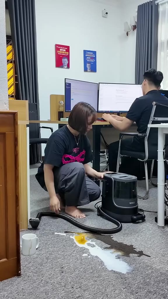 [Bao Gồm VAT] Máy Hút Và Giặt Thảm. Vệ Sinh Sofa, Nệm, Giường Winci H25, Lực hút 12000PA, bảo hành 1 năm. | BigBuy360 - bigbuy360.vn