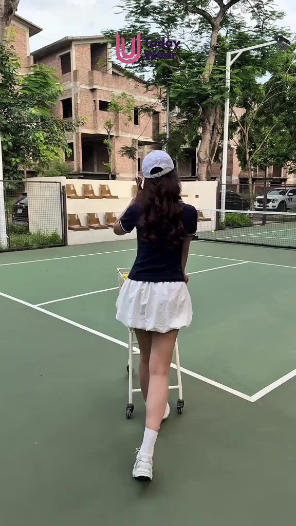 [XẢ HÀNG GIÁ SỐC] Chân váy ngắn bí ngô Bubble Skirt dáng xoè 2 lớp có bảo hộ chơi thể thao cầu lông tennis pickleball | BigBuy360 - bigbuy360.vn