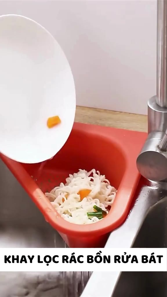 Khay Rổ Nhựa Lọc Rác Bồn Rửa Chén ENODA HOME, Rổ Tam Giác Dạng Lưới Lọc Thức Ăn Thừa, Đựng Giẻ Rửa Bát C005 | BigBuy360 - bigbuy360.vn
