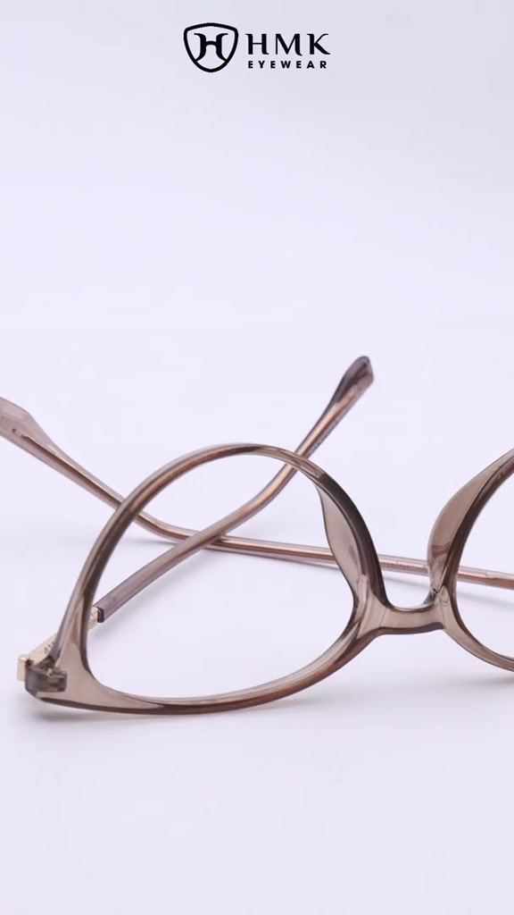 Kính Mắt Mèo Nâu HMK Eyewear Nhựa Nhiều Màu Thời Trang Nữ Lắp Được Cận -MM30327 x ECMM5016 x MM32018 | BigBuy360 - bigbuy360.vn
