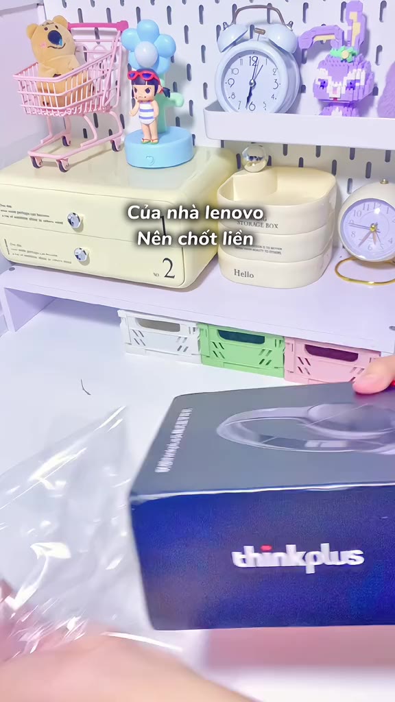 Tai nghe Bluetooth Lenovo TH30 Tai nghe không dây Chơi game Độ trễ thấp Âm nhạc Giảm tiếng ồn Cảm ứng thông minh có Mic BT5.4 | BigBuy360 - bigbuy360.vn