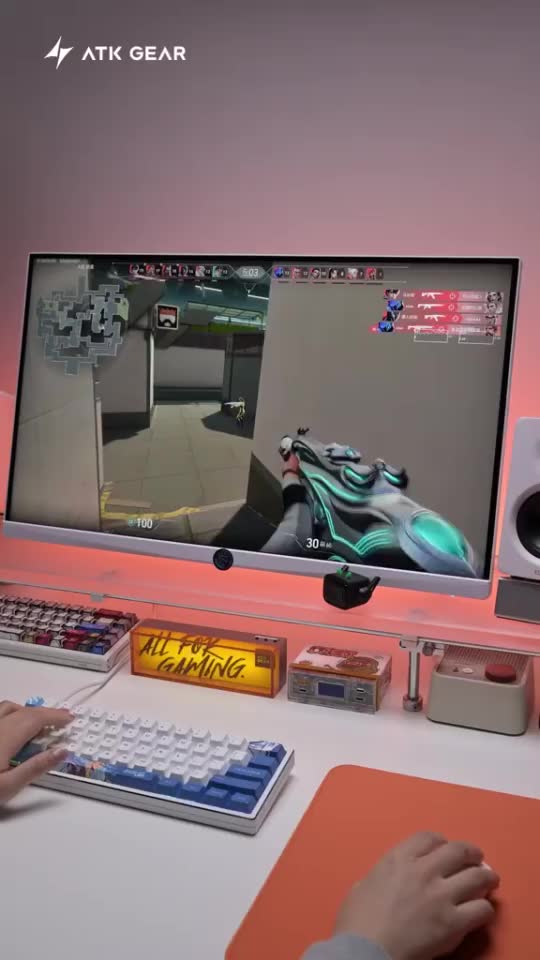 Chuột máy tính không dây Gaming ATK A9 - 3 mode kết nối - Có app tùy chỉnh - Sensor max PAW3395 | BigBuy360 - bigbuy360.vn