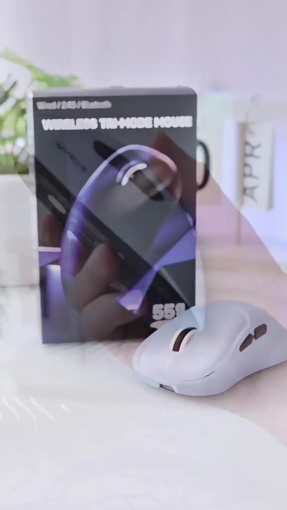 Chuột gaming không dây ATAS V6 MAX - 3 mode - Pin 500mAh - Có app - DPI 22 000 - Chip PAW3311 | BigBuy360 - bigbuy360.vn