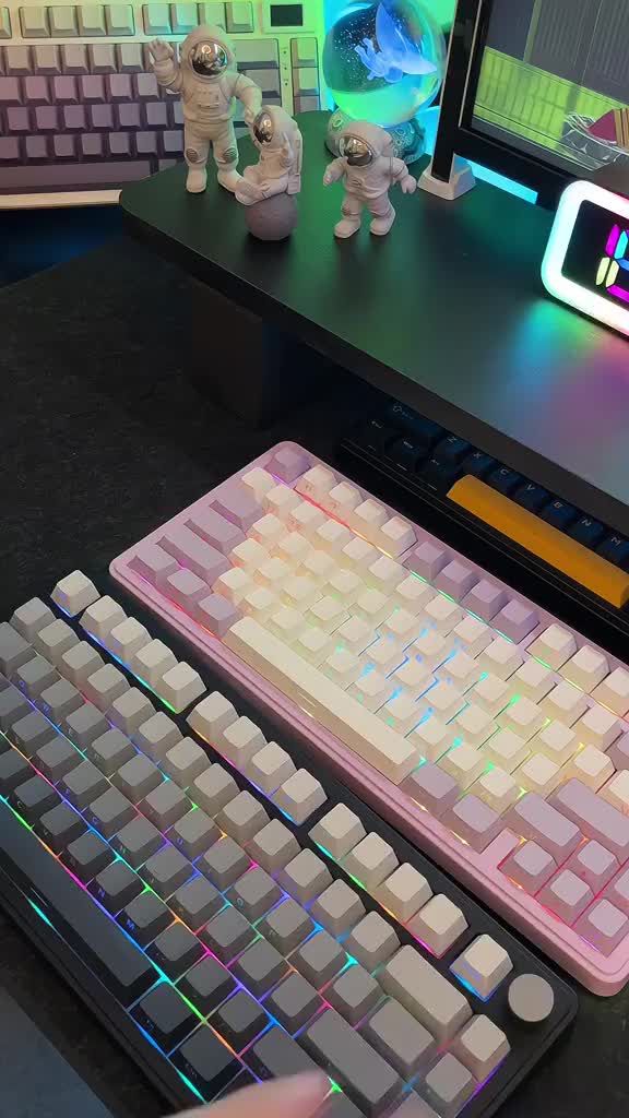 Bàn phím cơ không dây Attack Shark X85 - Led RGb - Gasket Mount - Có hot-swap - Mạch 5 pin - Màn LED - App Marco | BigBuy360 - bigbuy360.vn