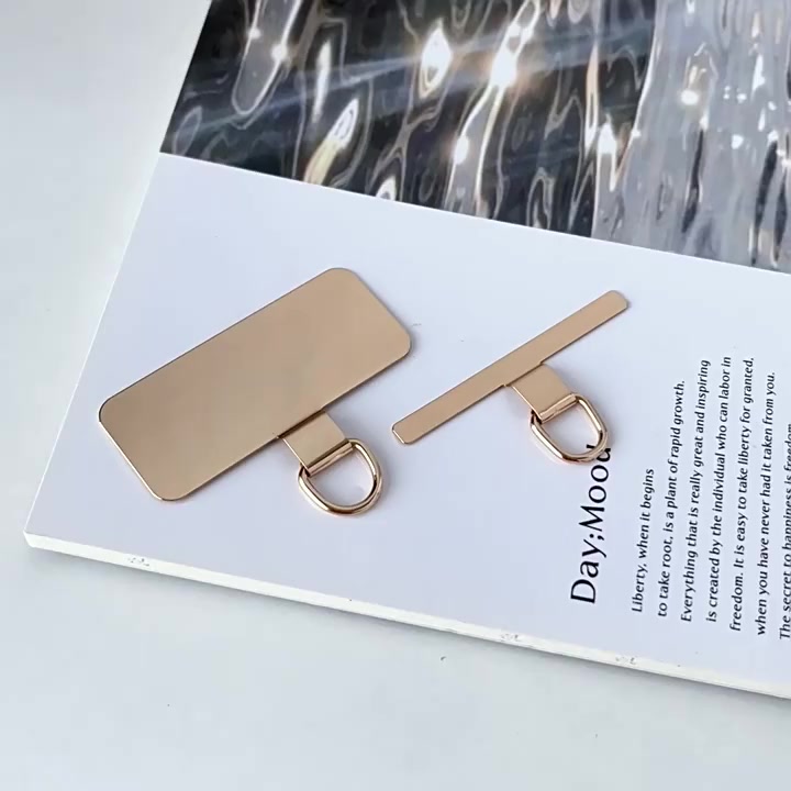 Kẹp điện thoại bằng kim loại mịn Dây buộc điện thoại Miếng đệm mỏng Tấm treo nhẹ-BA | BigBuy360 - bigbuy360.vn