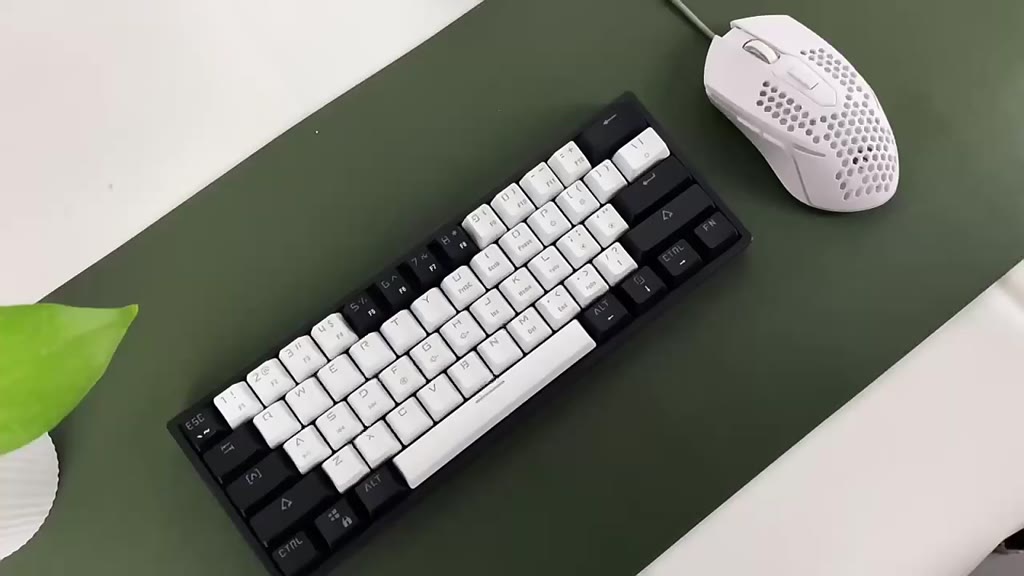 Bàn Phím Cơ K620 LEAVEN Gaming Blue Switch | Red Switch 61 Keys (HOT SWAP) Type-C LED Rainbow New BH 6T | BigBuy360 - bigbuy360.vn