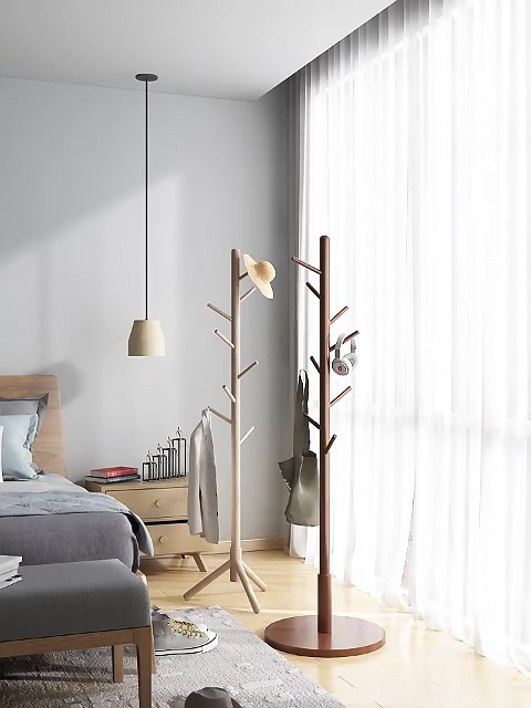 XUXU Giá Treo Quần Áo Gỗ Tự Nhiên Đứng Sàn – Bền Bỉ, Giá Rẻ, Tải Trọng Lớn, Thiết Kế Đẹp | BigBuy360 - bigbuy360.vn