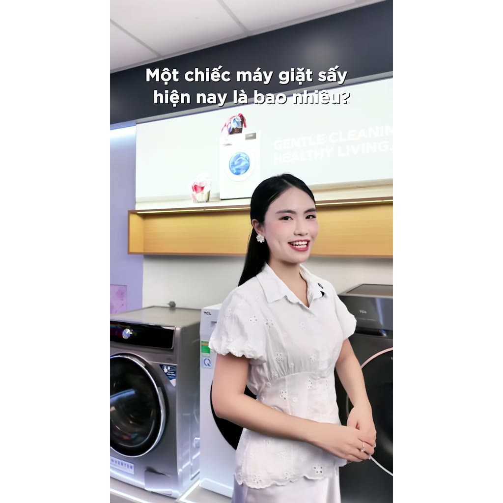 【Giặt+Sấy】10.5kg + Động cơ DD Inverter cao cấp, TCL CareAura, Lắp đặt 0Đ HN HCM, TWD105-P122DG | BigBuy360 - bigbuy360.vn