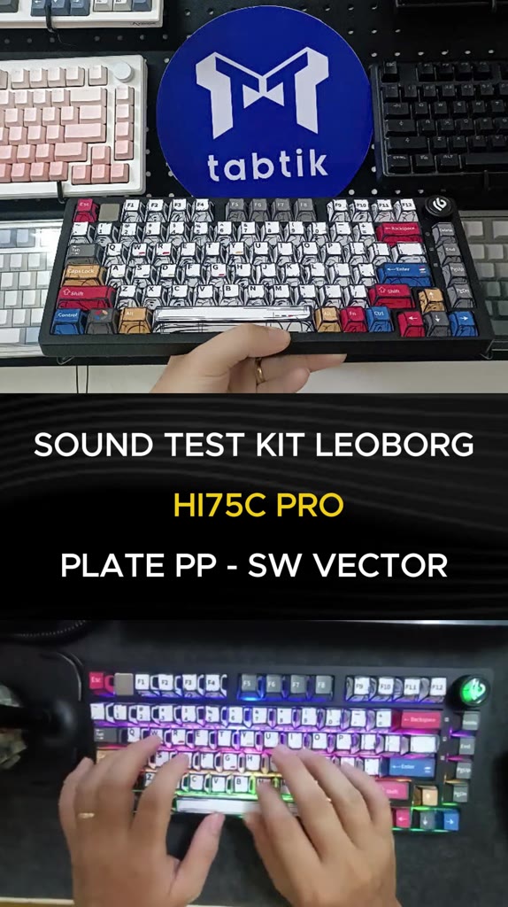 Bàn phím cơ leobog Hi75C Pro Nhôm (3 Mode | Hot Swap | 4000mah) | BigBuy360 - bigbuy360.vn