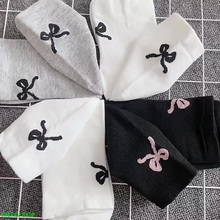 [Peinn] Tất cổ cao chất liệu cotton thoáng khí, phong cách basic dễ phối đồ | BigBuy360 - bigbuy360.vn