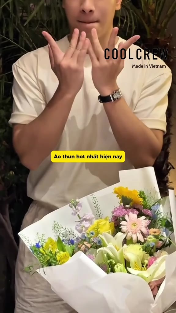 Áo Thun Nam Cổ V 𝐂𝐎𝐎𝐋𝐂𝐑𝐄𝐖 Chất Cotton Cao Cấp Co Giãn 2 Chiều Unisex Menswear | BigBuy360 - bigbuy360.vn