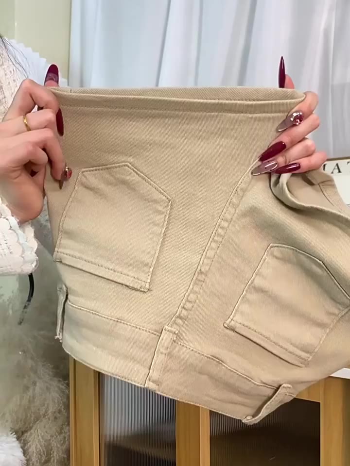 DaDuHEY! Quần Short Jeans Siêu Ôm Eo Thấp Thiết Kế Retro Tôn Dáng Phong Cách Sành Điệu Hot Trend Phong Cách Hàn Quốc | BigBuy360 - bigbuy360.vn