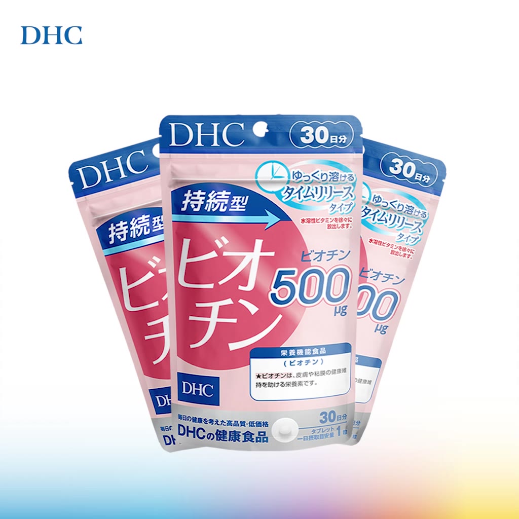 Viên uống DHC Biotin hỗ trợ tốt cho da và tóc (30 Ngày) - TPBVSK DHC Sustained Release Biotin | BigBuy360 - bigbuy360.vn