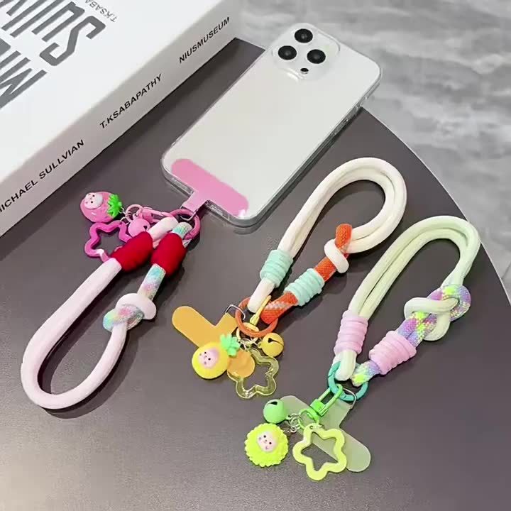 Dây đeo cổ tay hình trái cây thời trang Dây đeo điện thoại đơn giản Dây đeo cổ tay ngắn-BA | BigBuy360 - bigbuy360.vn