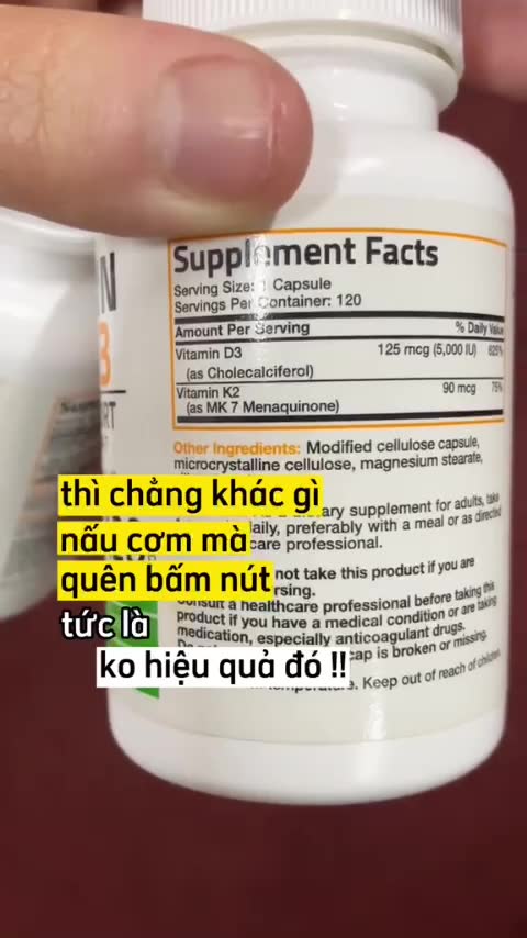 Viên uống Bronson Vitamin K2 + D3, Vitamin K2 as MK-7 (Mỹ) giúp tăng đề kháng, hỗ trợ xương khớp, tập luyện - Gymstore | BigBuy360 - bigbuy360.vn