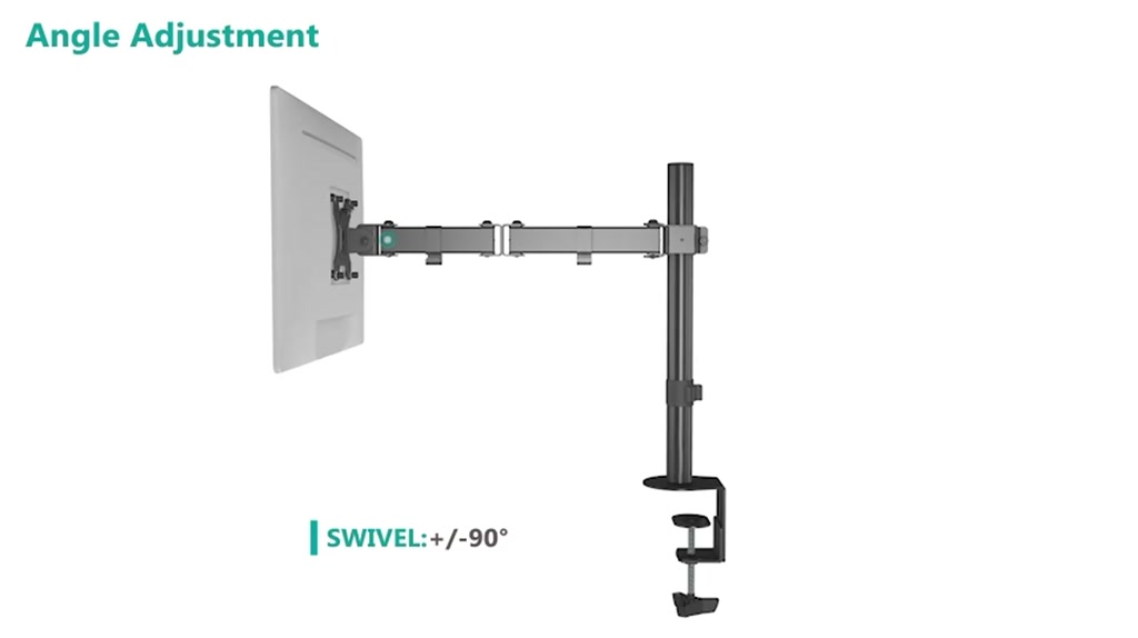 Giá đỡ màn hình 13-32 inch 2-15 kg không đục lỗ thiết kế lò xo khí xoay 360 độ  giá đỡ màn hình VESA | BigBuy360 - bigbuy360.vn