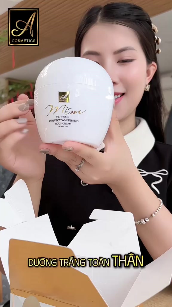 Kem body mềm A Cosmetics, dưỡng trắng da toàn thân, cấp ẩm, không gây bết dính, hương nước hoa 150g | BigBuy360 - bigbuy360.vn