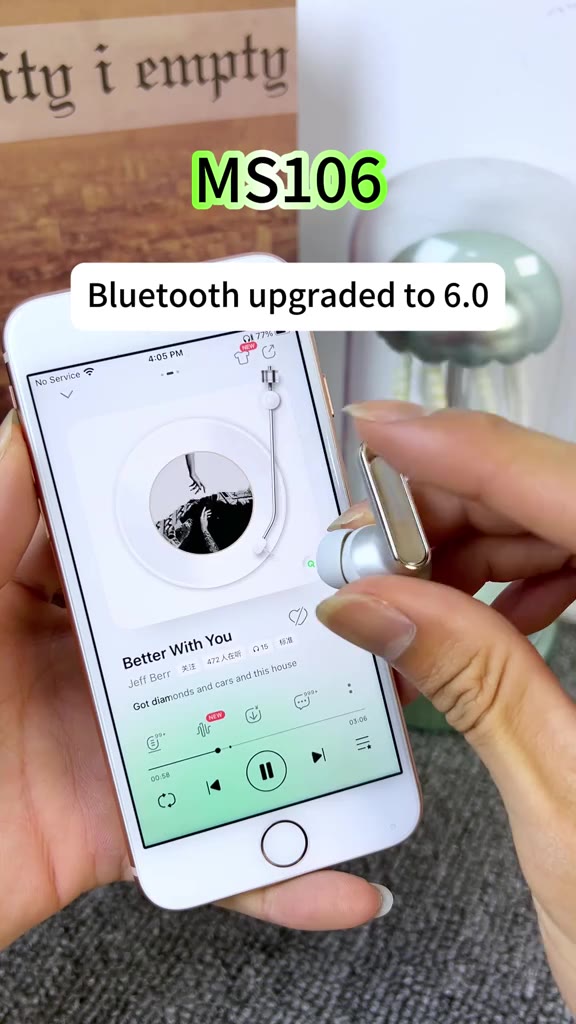 Tai nghe dịch thuật ngôn ngữ MINISO MS106 Tai nghe Bluetooth không dây AI OWS Hỗ trợ 135 ngôn ngữ Tai nghe thể thao Dịch ngôn ngữ thời gian thực IPX5 Chống nước Tự động Giảm tiếng ồn Chất lượng âm thanh HiFi | BigBuy360 - bigbuy360.vn