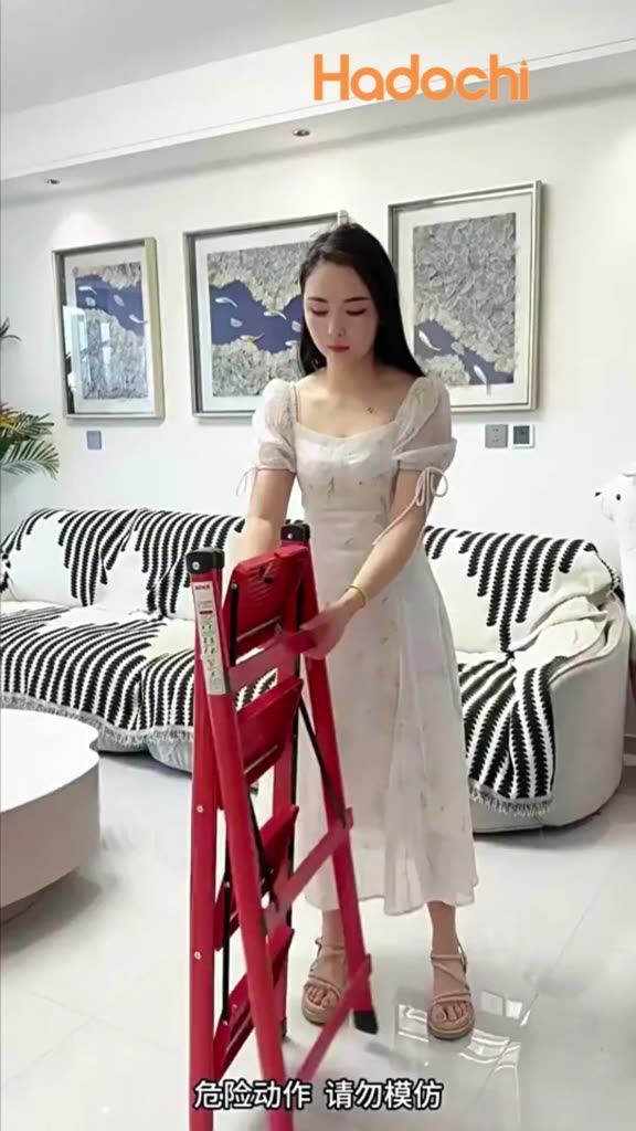 Thang Gấp Gọn Thông Minh,Thang Ghế Đa Năng Cho Gia Đình Chịu Tải 150kg, Thang Thép Carbon Dày Dặn | BigBuy360 - bigbuy360.vn