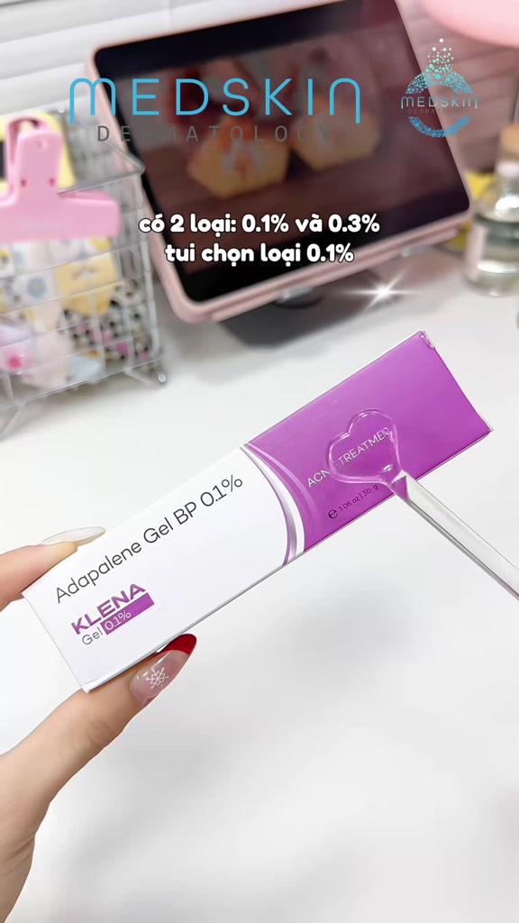 Gel Chấm Mụn Adapalene Klena - Hỗ Trợ Giảm Mờ Thâm, Mụn Ẩn, Mụn Trứng Cá, Cải Thiện Làm Sáng Da | BigBuy360 - bigbuy360.vn