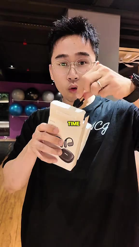 Tai nghe dịch thời gian thực HTC NE39 AI 360° Tai nghe Bluetooth âm thanh không gian V6.0 HD Gọi khử tiếng ồn Tai nghe không dây 40H Tuổi thọ pin dài | BigBuy360 - bigbuy360.vn