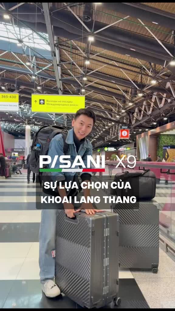 [SALE KHỦNG NHẤT⚡] Vali Kéo Khung Nhôm Pisani X9 - size 20/24/28, Nhựa PC Cao Cấp, Khoá TSA Bảo Mật, Vali MIA Chính Hãng | BigBuy360 - bigbuy360.vn