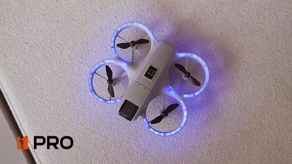 Máy bay không người lái i1 PRO mới 4K HD,camera kép,chụp ảnh trên không,có đèn điện và camera có thể điều chỉnh 180° | BigBuy360 - bigbuy360.vn