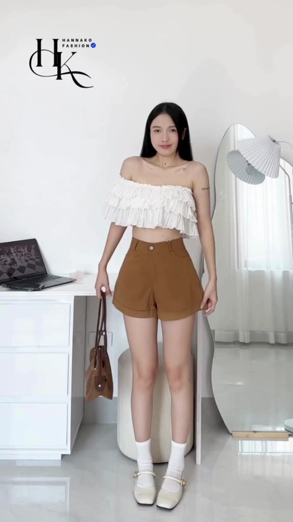 Quần Short KaKi Cạp Cao BigSize Gập Gấu Quần Đùi Sắn Gấu Phong Cách Hàn Quốc 128 | BigBuy360 - bigbuy360.vn