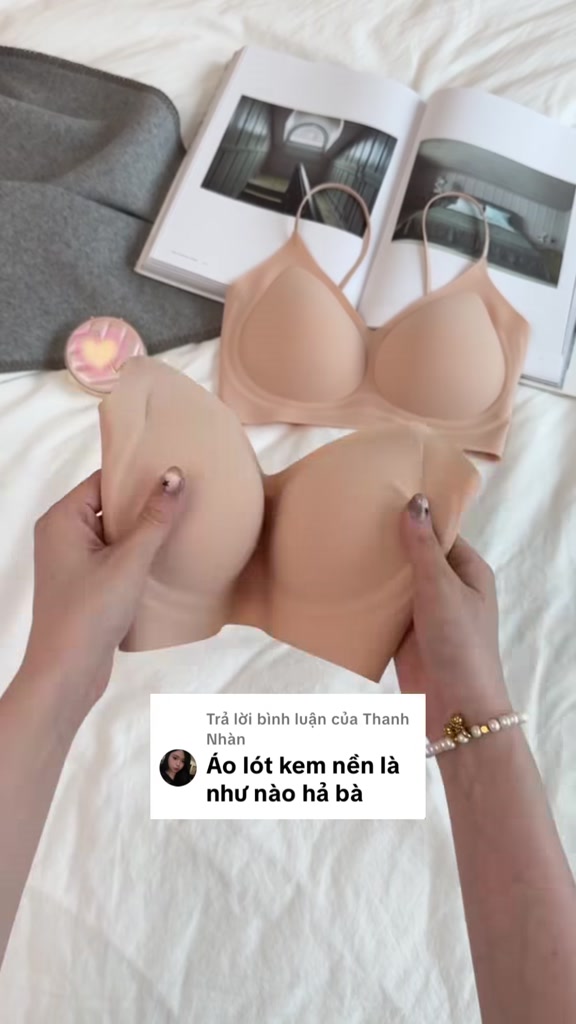 Áo Lót Nữ Thơm Mỏng Không Gọng, Su Mềm Mịn, Thoáng Mát Tạo Form Tự Nhiên cho các nàng đi thể thao | BigBuy360 - bigbuy360.vn