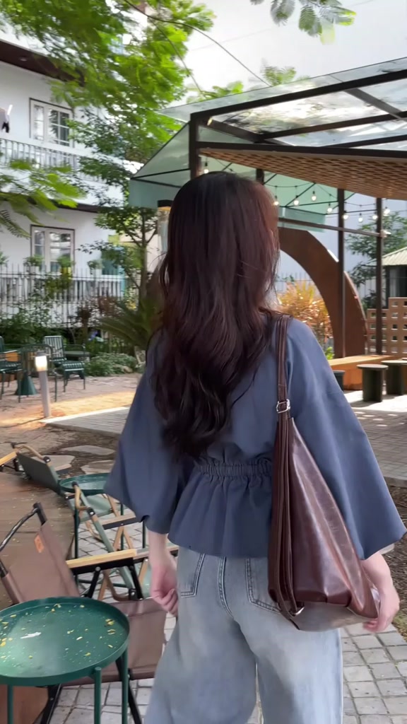 Áo Sơ Mi Xếp Li Trước Cúc Dọc Viền Bèo Chun Eo Tay Bồng A3216 Susstore Thời Trang Nữ | BigBuy360 - bigbuy360.vn