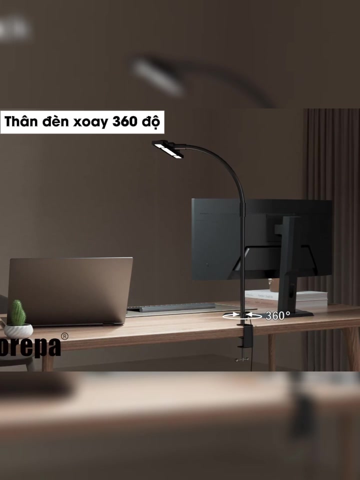 Đèn Học Để Bàn Led Siêu Sáng Micofi Đèn Màn Hình Bàn Làm Việc Kẹp Cảm Biến Chuyển Động Màn Hình Máy Tính Chống Cận Dài | BigBuy360 - bigbuy360.vn