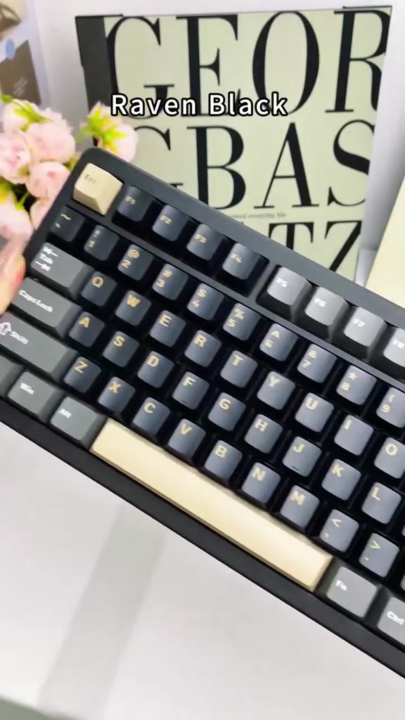 ELECFOX INKY Bàn phím cơ nhôm | Vỏ nhôm nguyên khối 6063, Layout 75%, Bàn phím chơi game, Kết nối 3 chế độ Có dây/Bluetooth 5.0/Không dây, 17 hiệu ứng đèn RGB | BigBuy360 - bigbuy360.vn