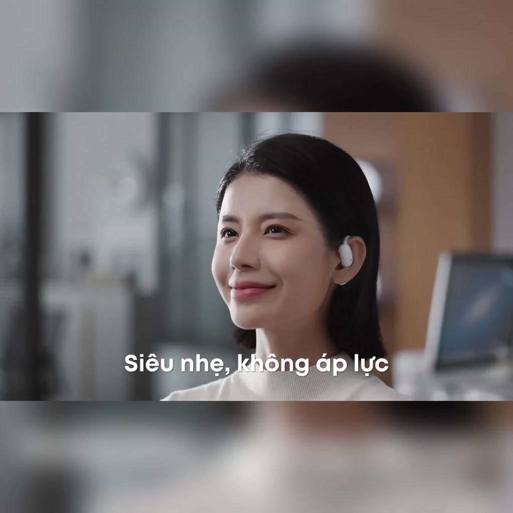 Tai nghe bluetooth Open-Ear soundcore AeroFit 2 | Móc tai tùy chỉnh | Chống nước và bụi IP55 | Tích hợp phiên dịch | BigBuy360 - bigbuy360.vn